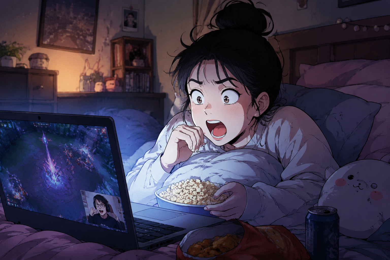 게임방송이 너무 재밌어