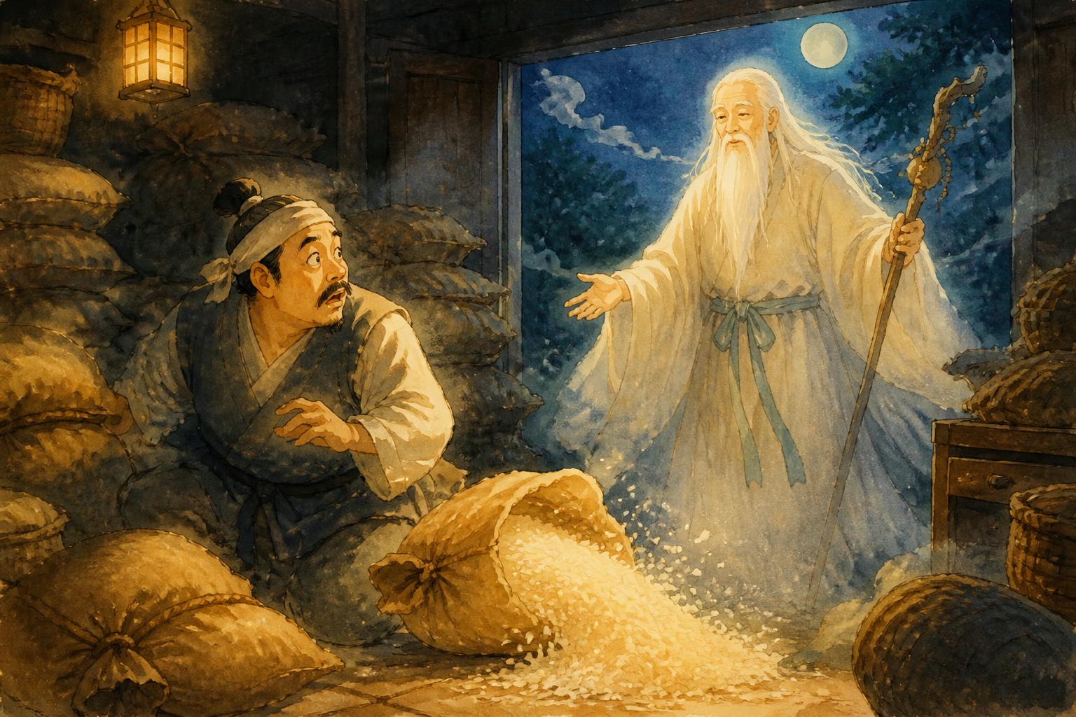 욕심쟁이 돌쇠의 벌